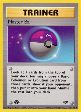 Master Ball (G2-116) (1st Edition)