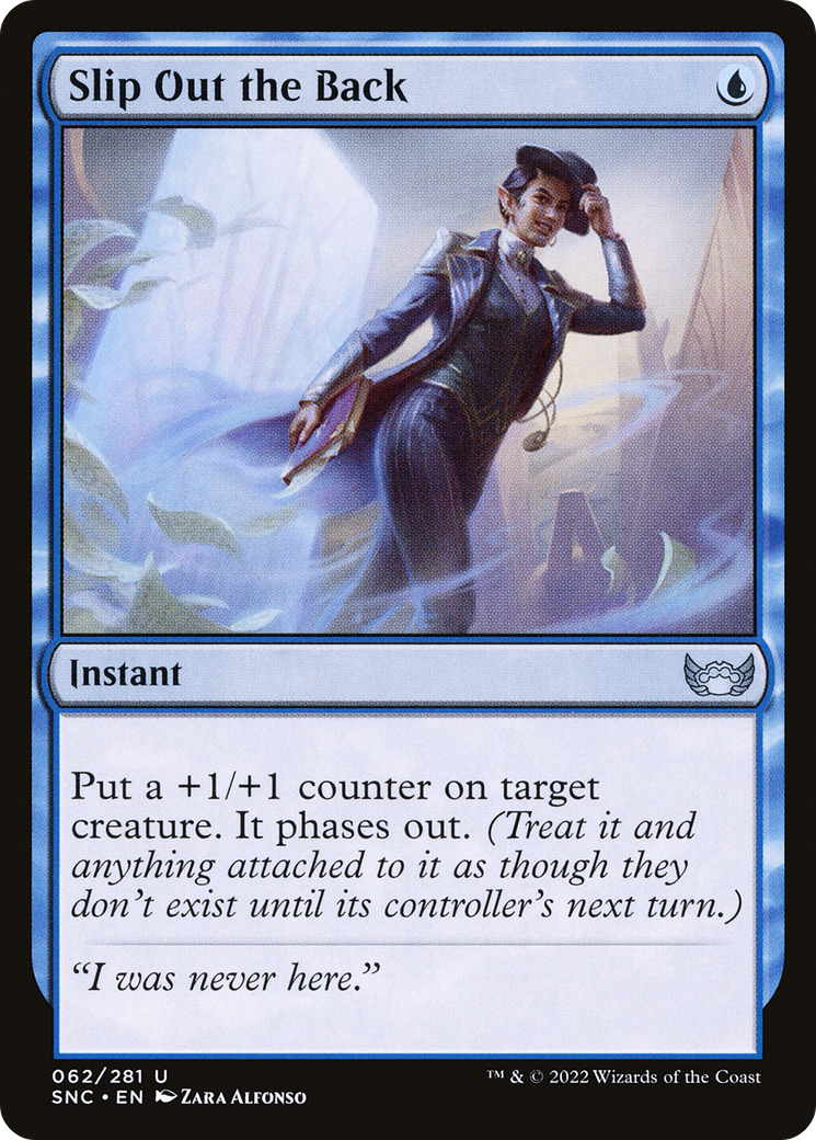Slip Out the Back (SNC-062) (Foil)