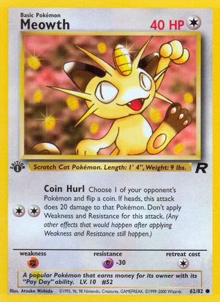 Meowth (TR-062) (Unlimited)