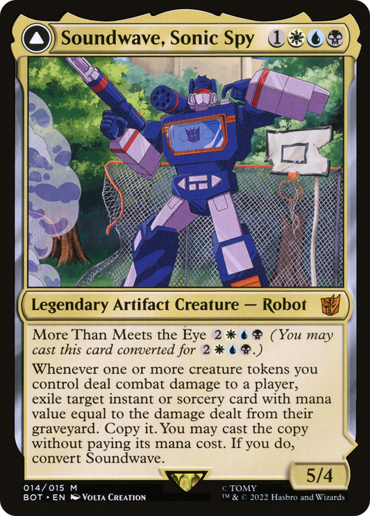 Soundwave, Sonic Spy // Soundwave, Superior Captain (BOT-014)