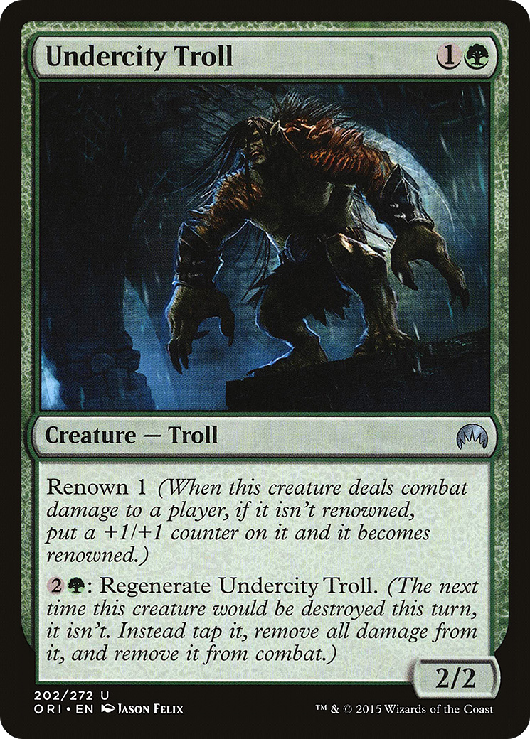 Undercity Troll (ORI-202)