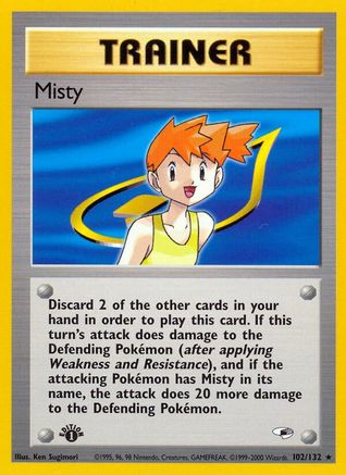 Misty (102) (G1-102) (1st Edition)