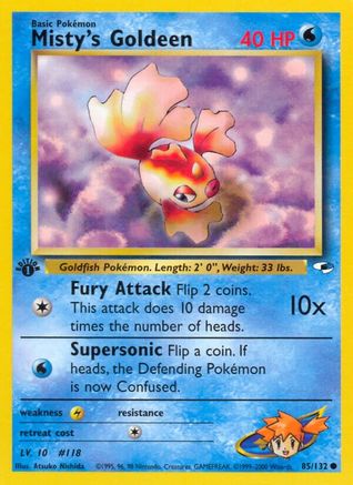 Misty's Goldeen (85) (G1-085) (Unlimited)