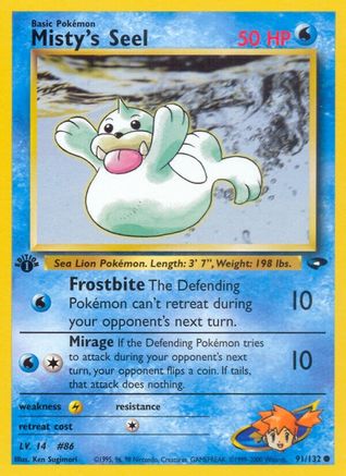 Misty's Seel (G2-091) (1st Edition)