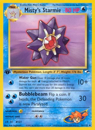 Misty's Starmie (G1-056) (Unlimited)