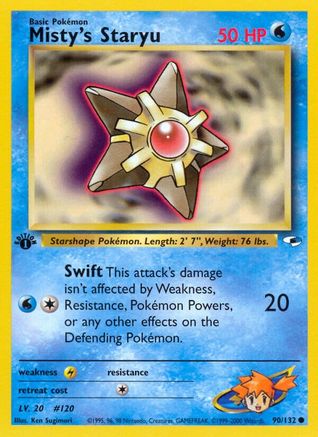 Misty's Staryu (G1-090) (1st Edition)