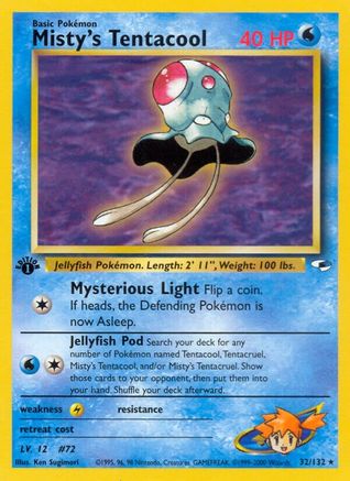 Misty's Tentacool (32) (G1-032) (Unlimited)