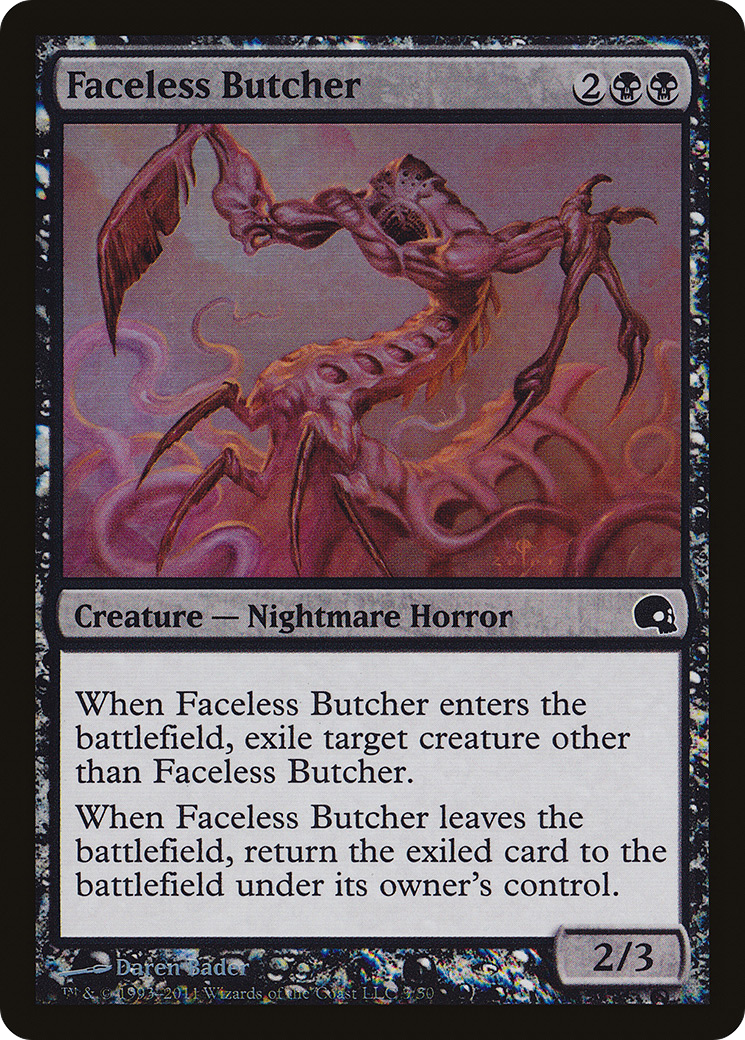 Faceless Butcher (GRV-003) (Foil)