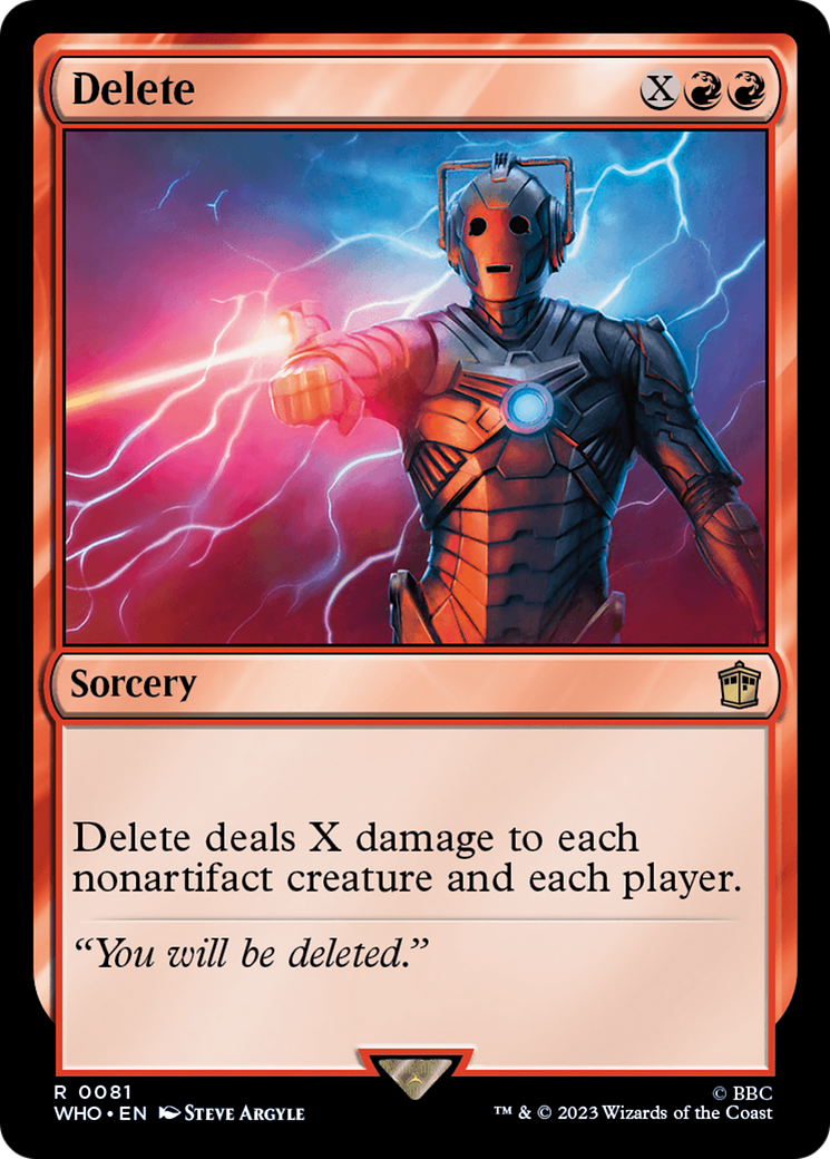 Delete (WHO-081) (Foil)