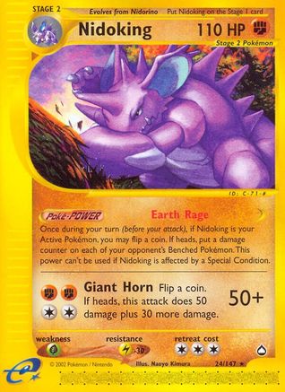 Nidoking (24) (AQ-024)