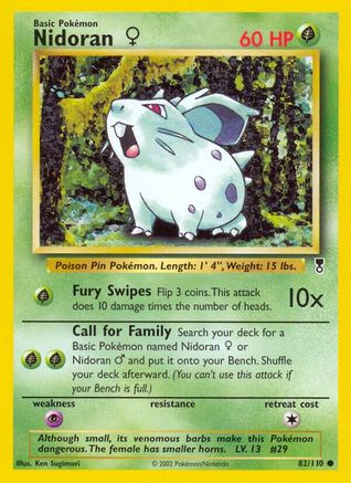 Nidoran F (LC-082) (Reverse Holofoil)