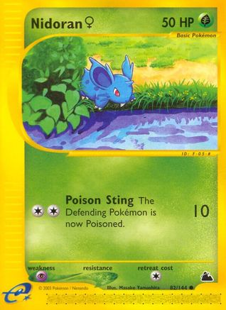Nidoran F (82) (SK-082) (Reverse Holofoil)
