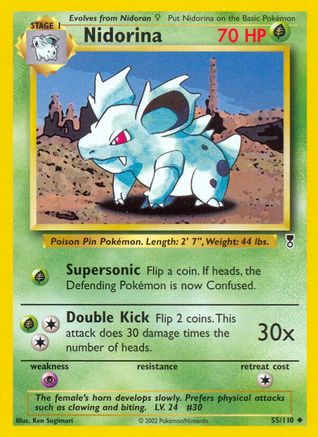 Nidorina (LC-055) (Reverse Holofoil)