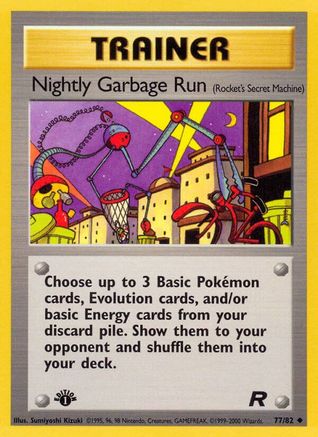 Nightly Garbage Run (Rocket's Secret Machine) (TR-077) (1st Edition)