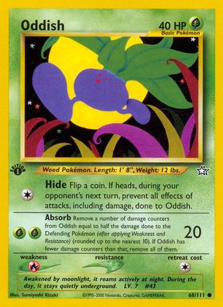 Oddish (N1-068) (1st Edition)