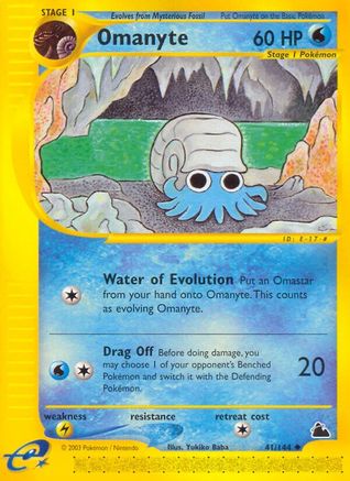 Omanyte (SK-041) (Reverse Holofoil)