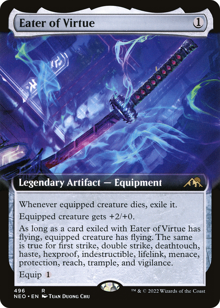 Eater of Virtue (NEO-496) (Extended Art)