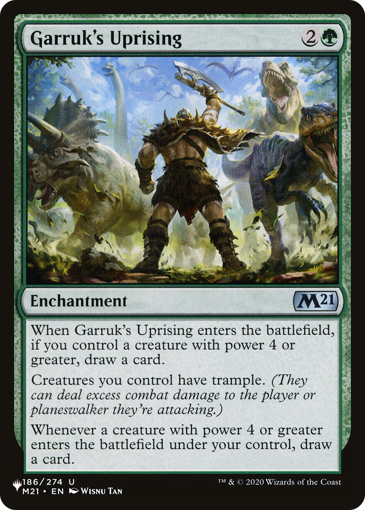 Garruk's Uprising (LIST-M21-186)