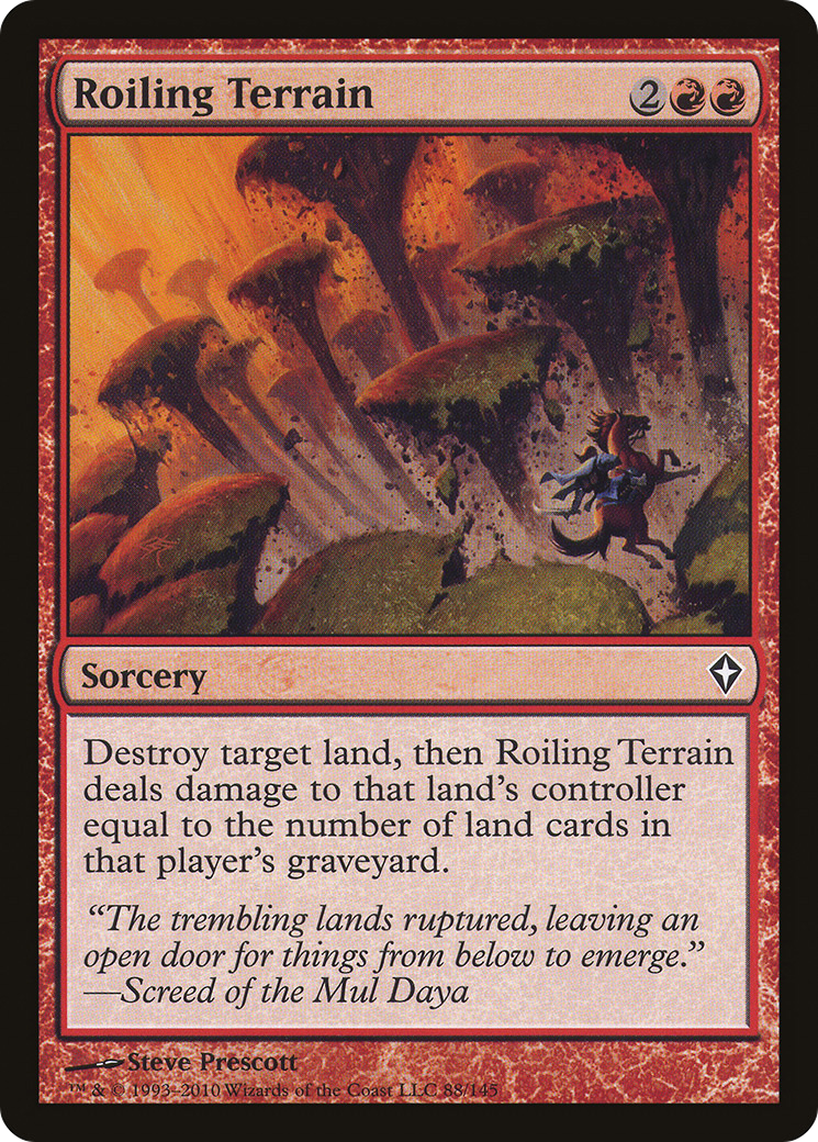 Roiling Terrain (WWK-088)