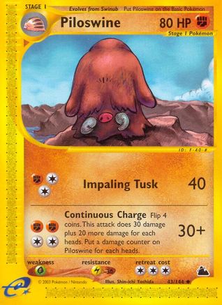 Piloswine (43) (SK-043)