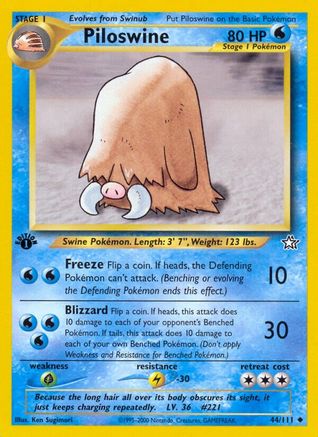 Piloswine (N1-044) (Unlimited)