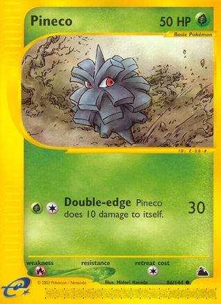 Pineco (86) (SK-086) (Reverse Holofoil)