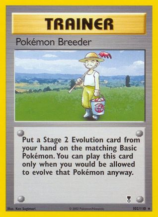 Pokemon Breeder (LC-102) (Reverse Holofoil)