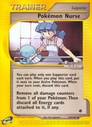 Pokemon Nurse (EX-145) (Reverse Holofoil)