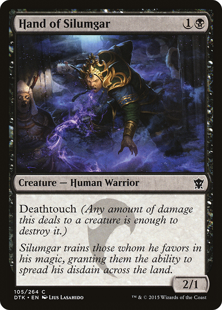 Hand of Silumgar (DTK-105) (Foil)