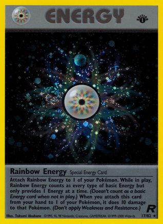 Rainbow Energy (17) (TR-017) (Unlimited Holofoil)