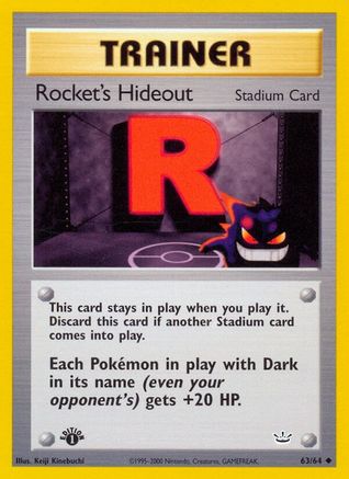 Rocket's Hideout (N3-063) (1st Edition)