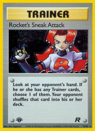 Rocket's Sneak Attack (16) (TR-016) (Unlimited Holofoil)