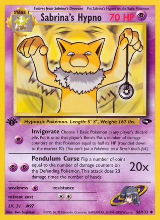 Sabrina's Hypno (G2-056) (1st Edition)