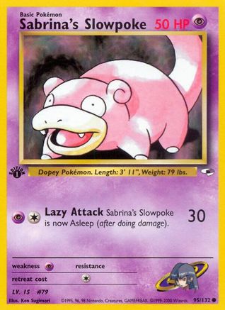 Sabrina's Slowpoke (G1-095) (Unlimited)