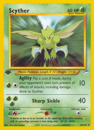 Scyther (N4-055) (Unlimited)