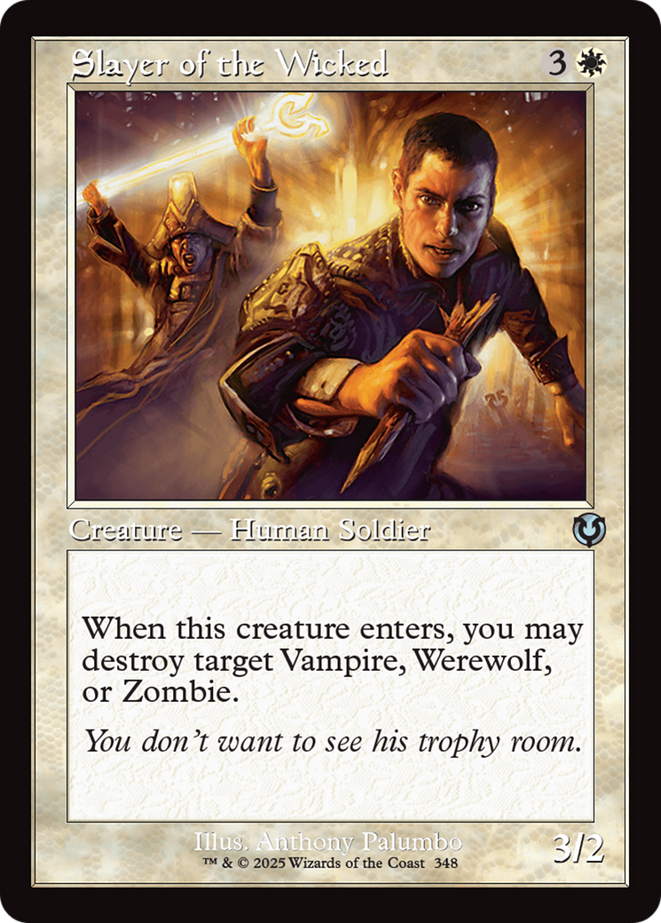 Slayer of the Wicked (INR-348) (Foil)
