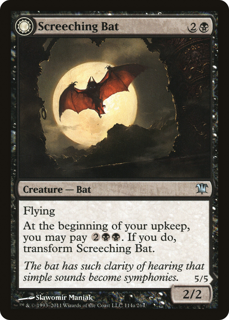 Screeching Bat // Stalking Vampire (ISD-114)