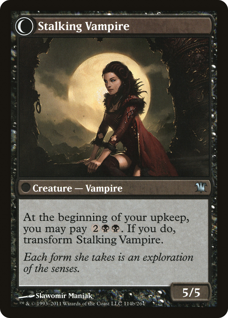 Screeching Bat // Stalking Vampire (ISD-114)