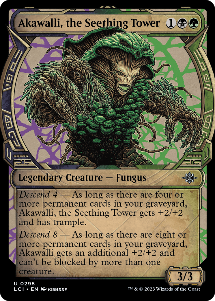 Akawalli, the Seething Tower (LCI-298) (Showcase) (Foil)