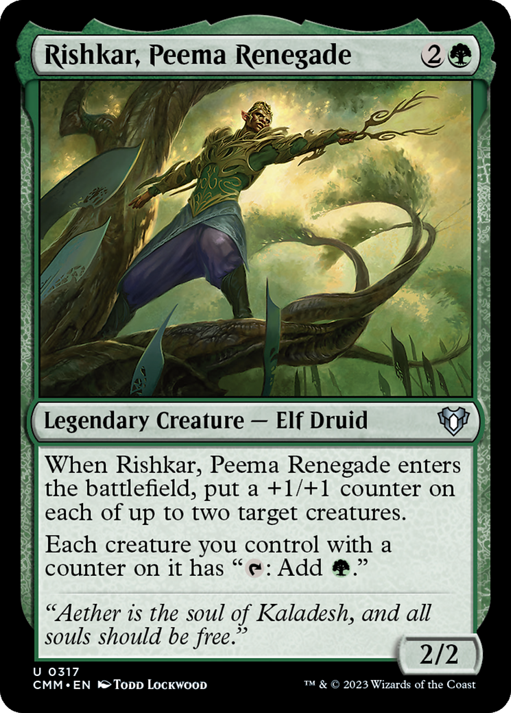 Rishkar, Peema Renegade (CMM-317) (Foil)