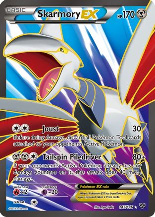 Skarmory EX (145 Full Art) (XY-145) (Holofoil)
