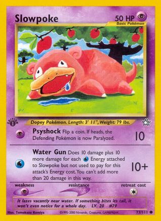 Slowpoke (N1-073) (1st Edition)