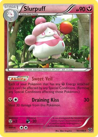 Slurpuff (XY-095) (Reverse Holofoil)