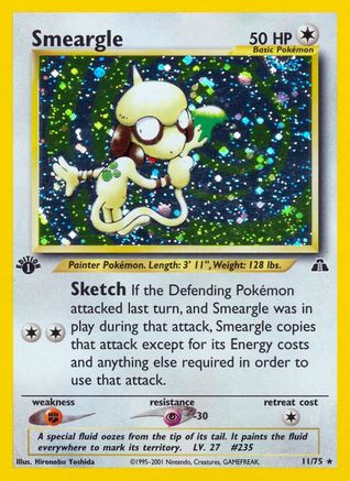 Smeargle (11) (N2-011) (1st Edition Holofoil)