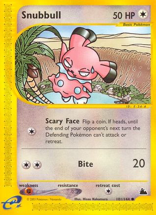 Snubbull (SK-101) (Reverse Holofoil)
