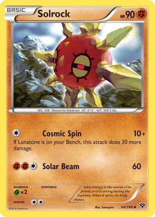 Solrock (XY-064) (Reverse Holofoil)