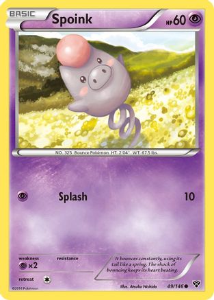 Spoink (XY-049) (Reverse Holofoil)