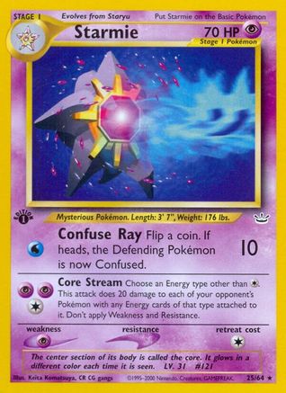Starmie (N3-025) (Unlimited)