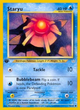 Staryu (N3-056) (1st Edition)