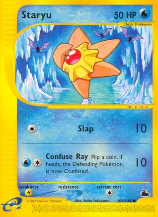 Staryu (104) (SK-104) (Reverse Holofoil)